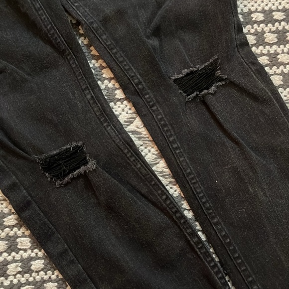 CALVIN KLEIN JEANS 4x32 Straight Skinny Ripped Washed Effect - Picture 4 of 11